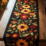 Camino de mesa acolchado – Girasoles de Otoño