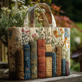 Bolsa Artisanal Acolchado - Libros y Flores