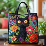 Bolsa Artesanal – Gato Negro Encantado