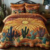 Juego de cama – Cactus al Amanecer (3 piezas)