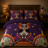 Juego de cama – Catrina en Oración (3 piezas)