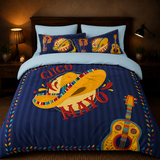 Juego de cama – Cinco de Mayo Azul (3 piezas)