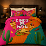 Juego de cama – Cinco de Mayo Fiesta (3 piezas)