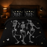 Juego de cama – Danza de Esqueletos (3 piezas)