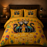 Juego de cama – Gatos Enamorados (3 piezas)