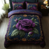 Juego de cama – Rosa Violeta (3 piezas)