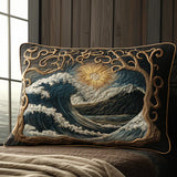 Funda de cojín – Olas del Mar