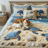 Juego de cama – Olas del Mar (3 piezas)