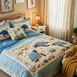 Juego de cama – Olas del Mar (3 piezas)