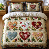 Juego de cama – Corazón Enamorado (3 piezas)