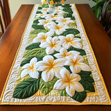 Camino de mesa acolchado – Plumeria
