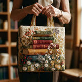 Bolsa Artisanal Acolchado - Motivo Floral