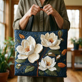 Bolsa Artisanal Acolchado - Magnolia Delicada