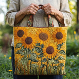 Bolsa Clásica Acolchado - Girasoles